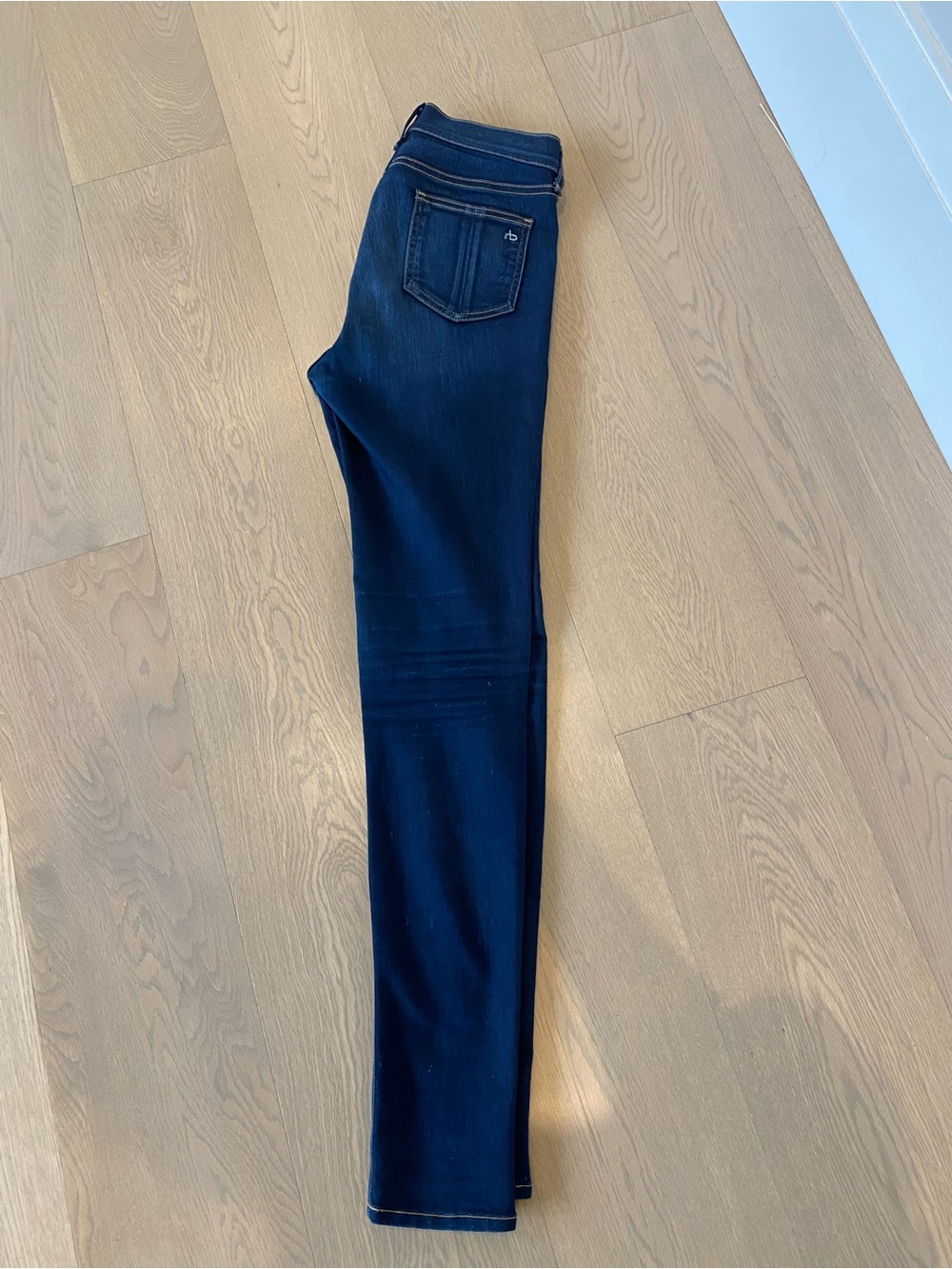 rag & bone Navy Skinny Jeans